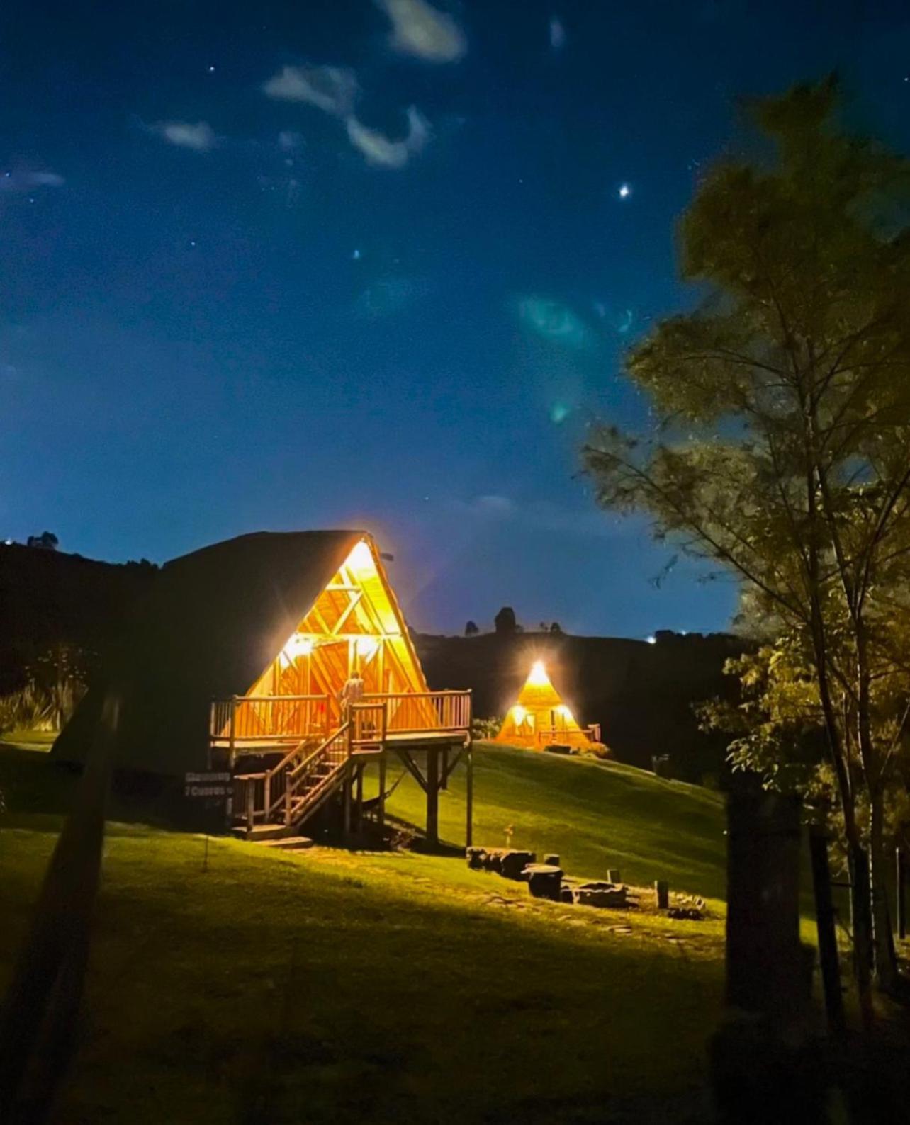Glamping La Herradura Santa Rosa de Cabal Extérieur photo